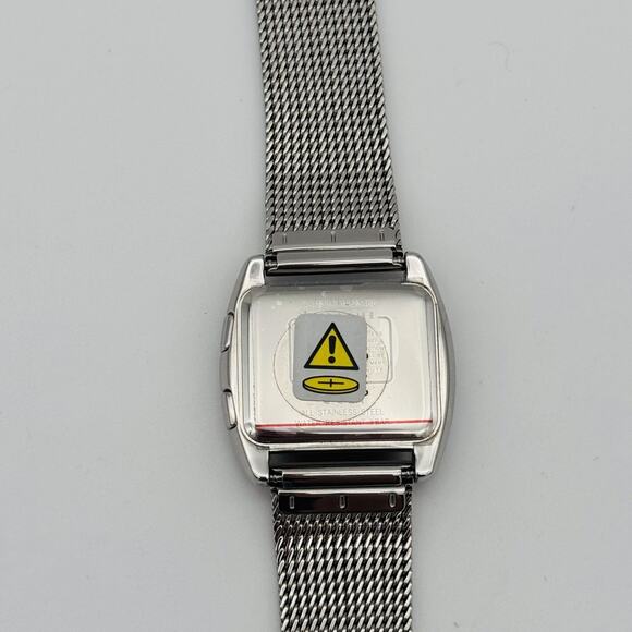 Coach Darcy Digital Watch Rainbow Crystal Mesh Stainless Steel 30 MM Womens NEW - Picture 7 of 14